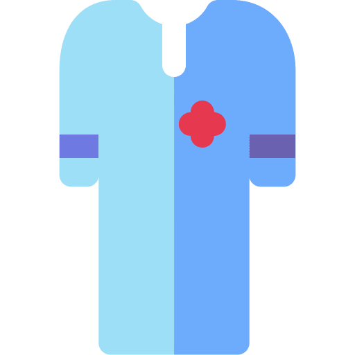 Gown patient gown clinic icon