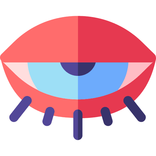 Swollen illness swollen allergy icon