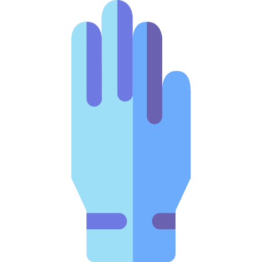 Gloves medical healthcare and medical laboratory icon
