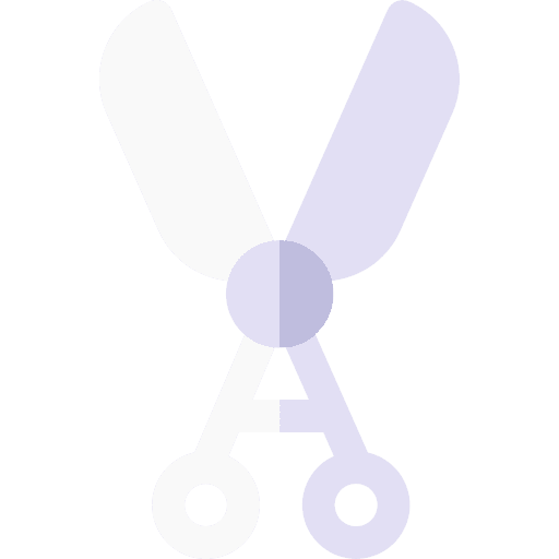 Scissors medical operation hospital icon