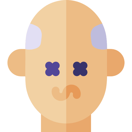 Sick sickness skin caucasian icon