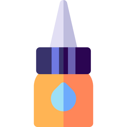Eye dropper healthcare and medical eye dropper eye drop icon