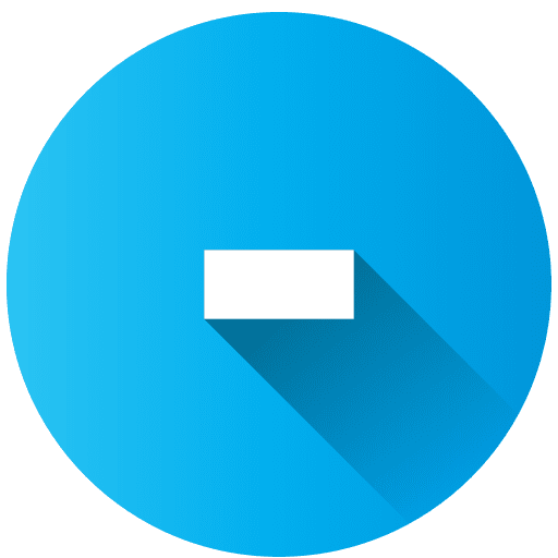 Minus hyphen mathematics symbol minus icon