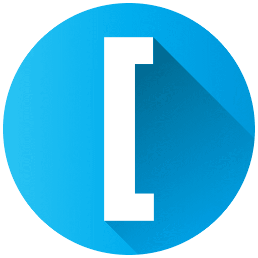 Open bracket education math open bracket icon