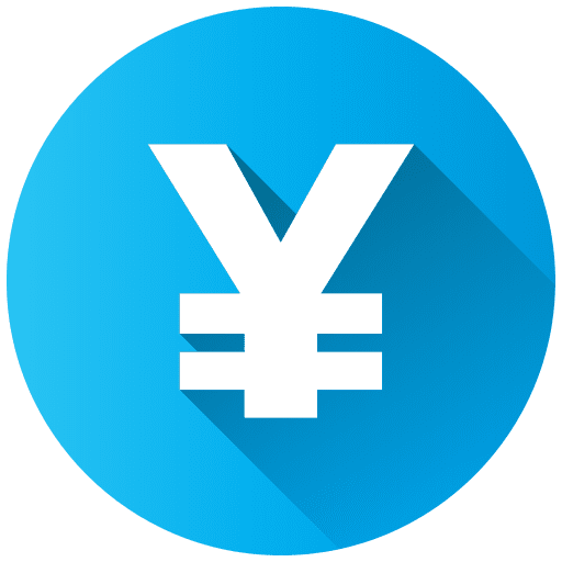 Yen symbol ui finance currency icon
