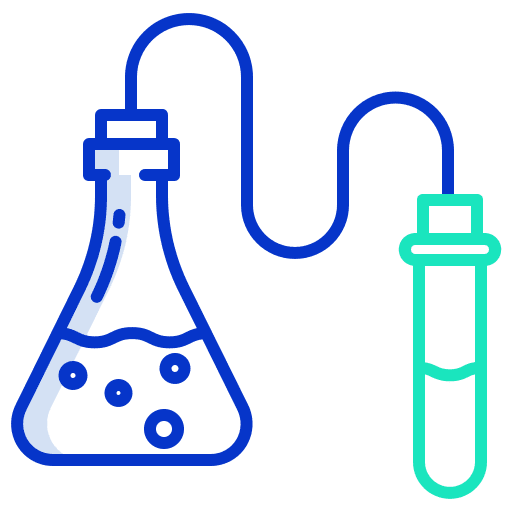 Experiment chemistry chemical tube icon Experiment chemistry chemical tube icon