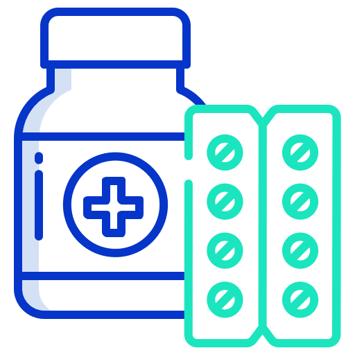 Medicine pill capsule antibiotic icon Medicine pill capsule antibiotic icon