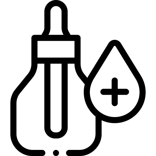 Essential oil beauty makeup wellness icon