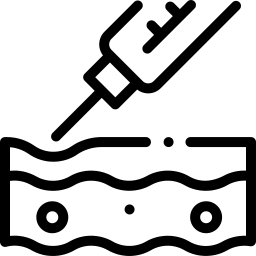 Syringe syringe operation injection icon