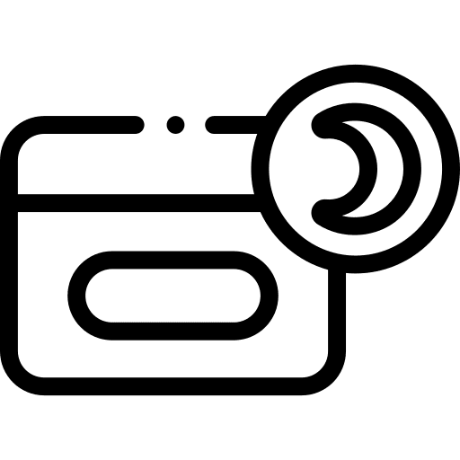 Night cream moisturizer skin care night cream icon