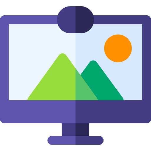 Monitor electronics computer hardware icon