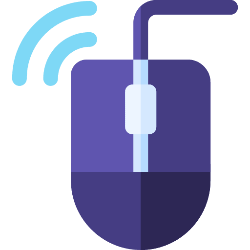 Mouse clicker electronic device mouse icon