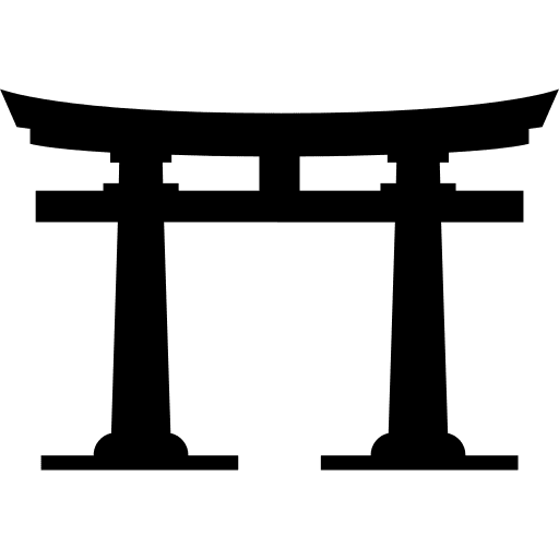 Torii gate torii gate japan shrine icon