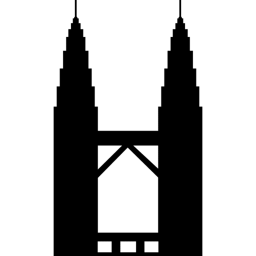 Tower petronas petronas twin tower tower icon