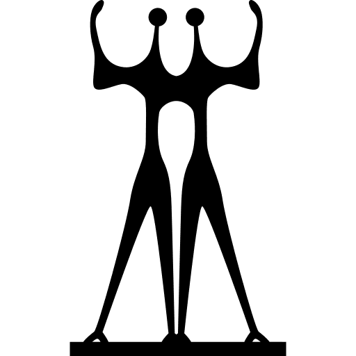 Abstract brazil abstract monuments icon