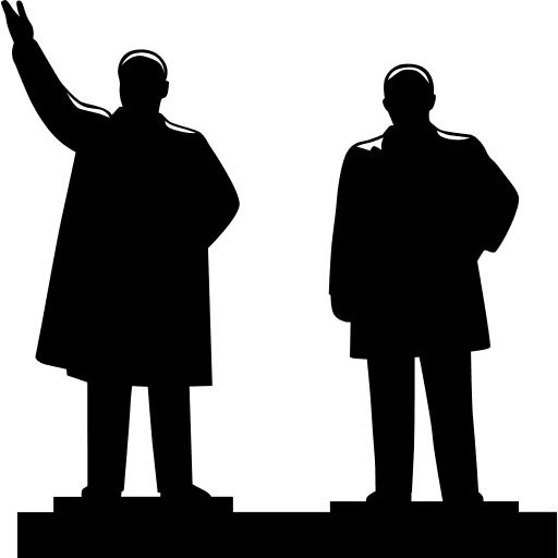 Korea statue pyongyang north korea icon