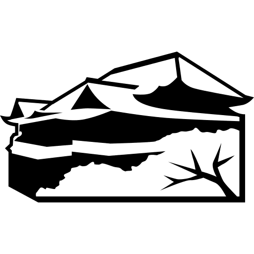 Japan buddhism kyoto japan icon