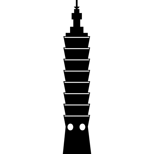 Taipei 101 taipei taiwan monuments icon