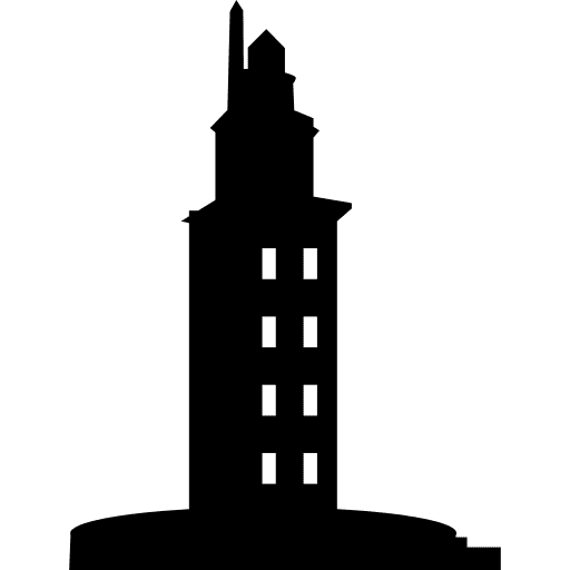 Tower of hercules spain monuments galicia icon