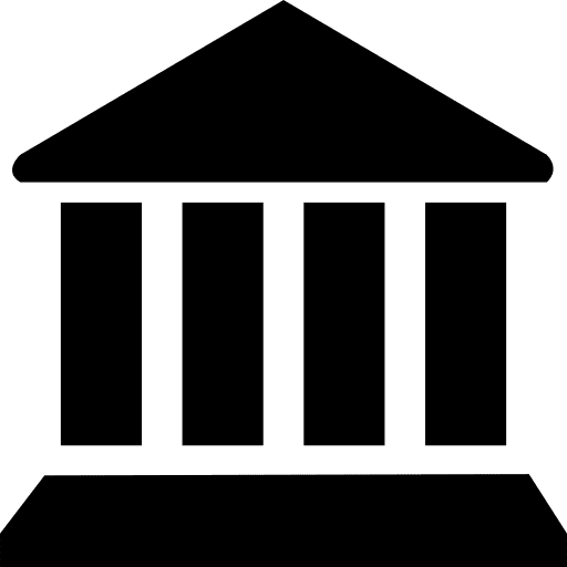 Bank monuments bank rome icon