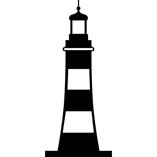Plymouth lighthouse monuments nautical icon