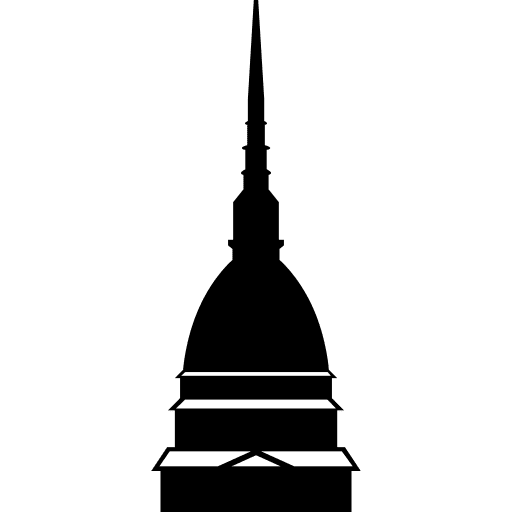 Cinema italy turin monuments icon