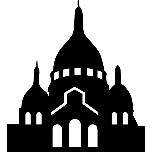 Paris paris heart sacré icon