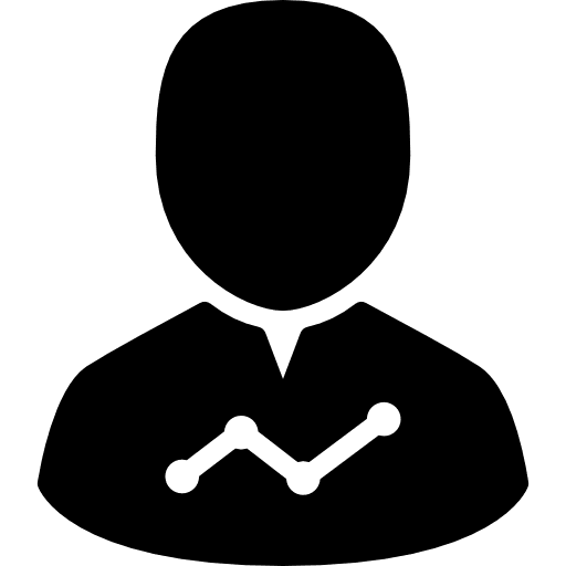 Data analyser statistics profile stats icon