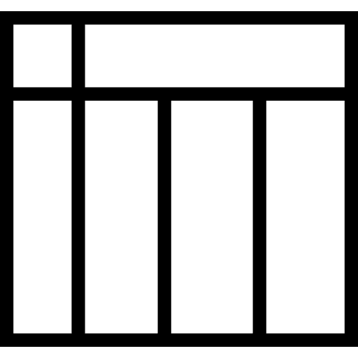 Table for data interface symbols table icon