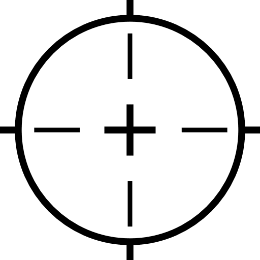 Targeting symbols targeting tracker icon