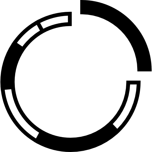 Pie chart circular chart circular graphic pie chart icon