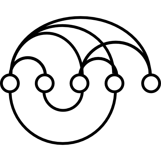 Data looping interface symbol loop data analytics data icon