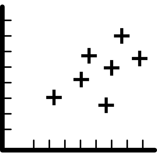 Spotted data graphic chart interface graphics icon