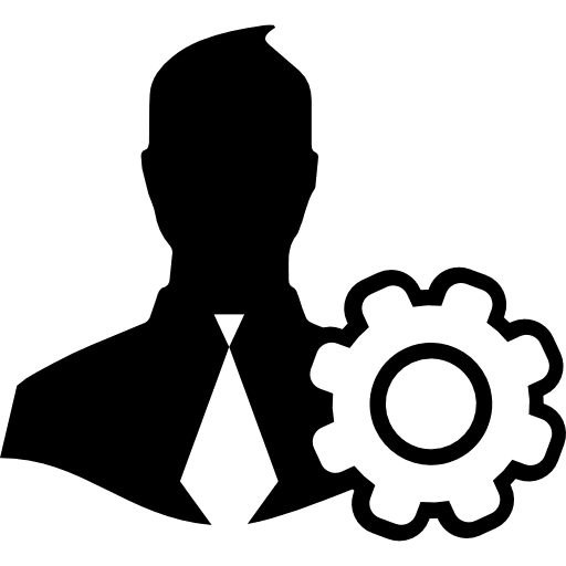User settings interface symbol settings users data analytics icon