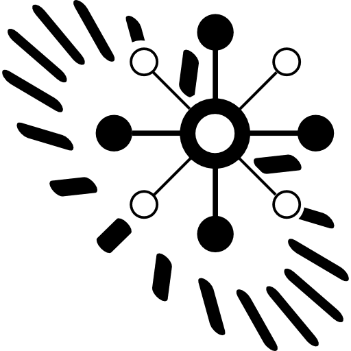 Data analytics circular symbol symbol interface symbols icon