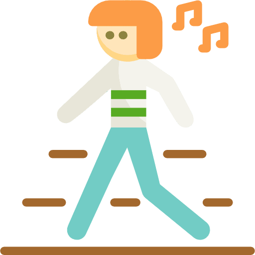 Pedestrian pedestrian stroller sports icon