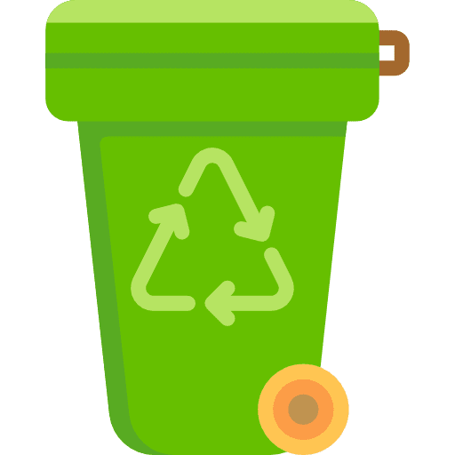 Recycle bin ecology and environment garbage tools and utensils icon Recycle bin ecology and environment garbage tools and utensils icon