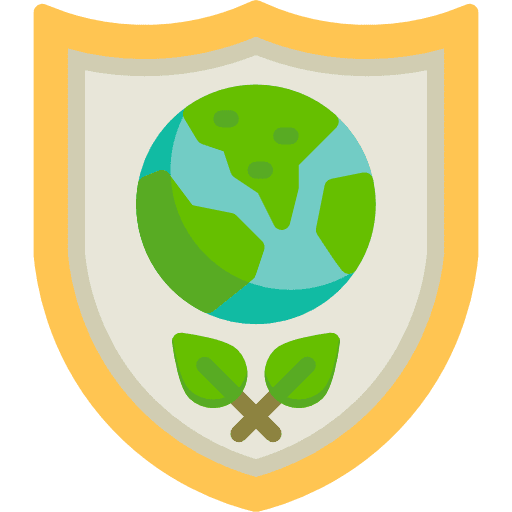 Shield secure ecology and environment antivirus icon Shield secure ecology and environment antivirus icon