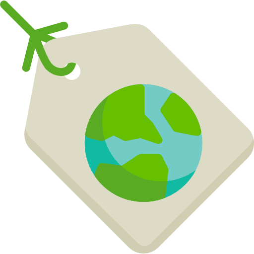 Tag ecology and environment shopping tag icon Tag ecology and environment shopping tag icon