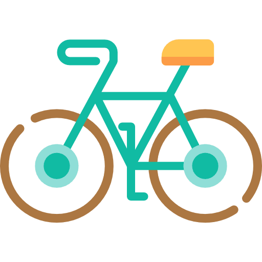 Bicycle transportation sports transport icon Bicycle transportation sports transport icon