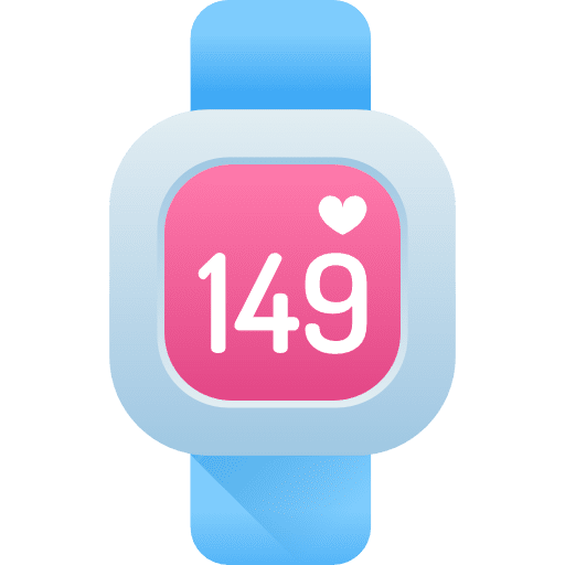 Heart rate beats rating clocks icon Heart rate beats rating clocks icon