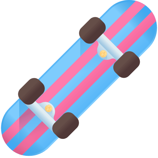 Skateboard skate hobbies and free time sports icon Skateboard skate hobbies and free time sports icon