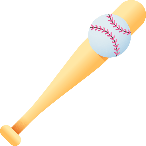 Baseball bat sports game gaming icon Baseball bat sports game gaming icon