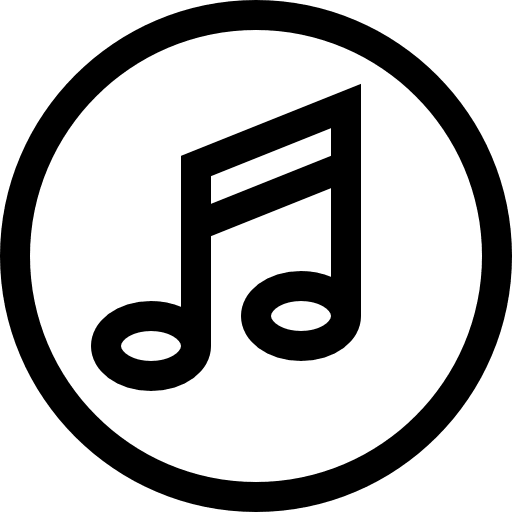 Music notes musical music and multimedia icon