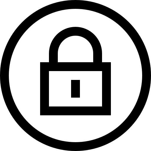 Padlock locked business and finance unlock icon Padlock locked business and finance unlock icon