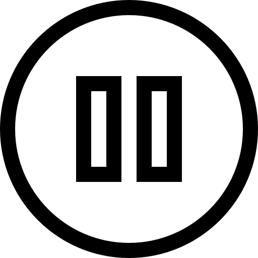 Pause ui control two icon Pause ui control two icon