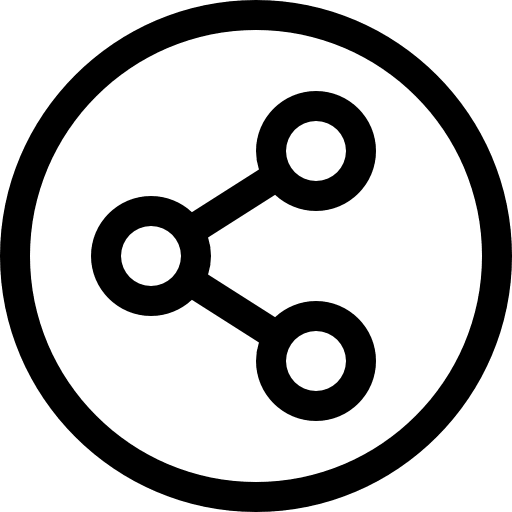 Share ui shapes social media icon Share ui shapes social media icon