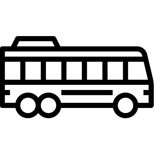 Bus public transport bus school bus icon