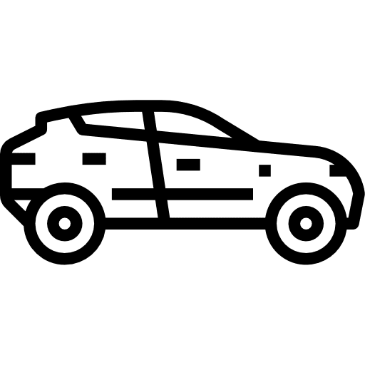 Crossover travel automobile crossover icon