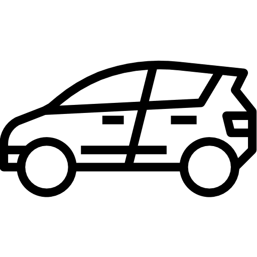 Eco car car automobile electric car icon